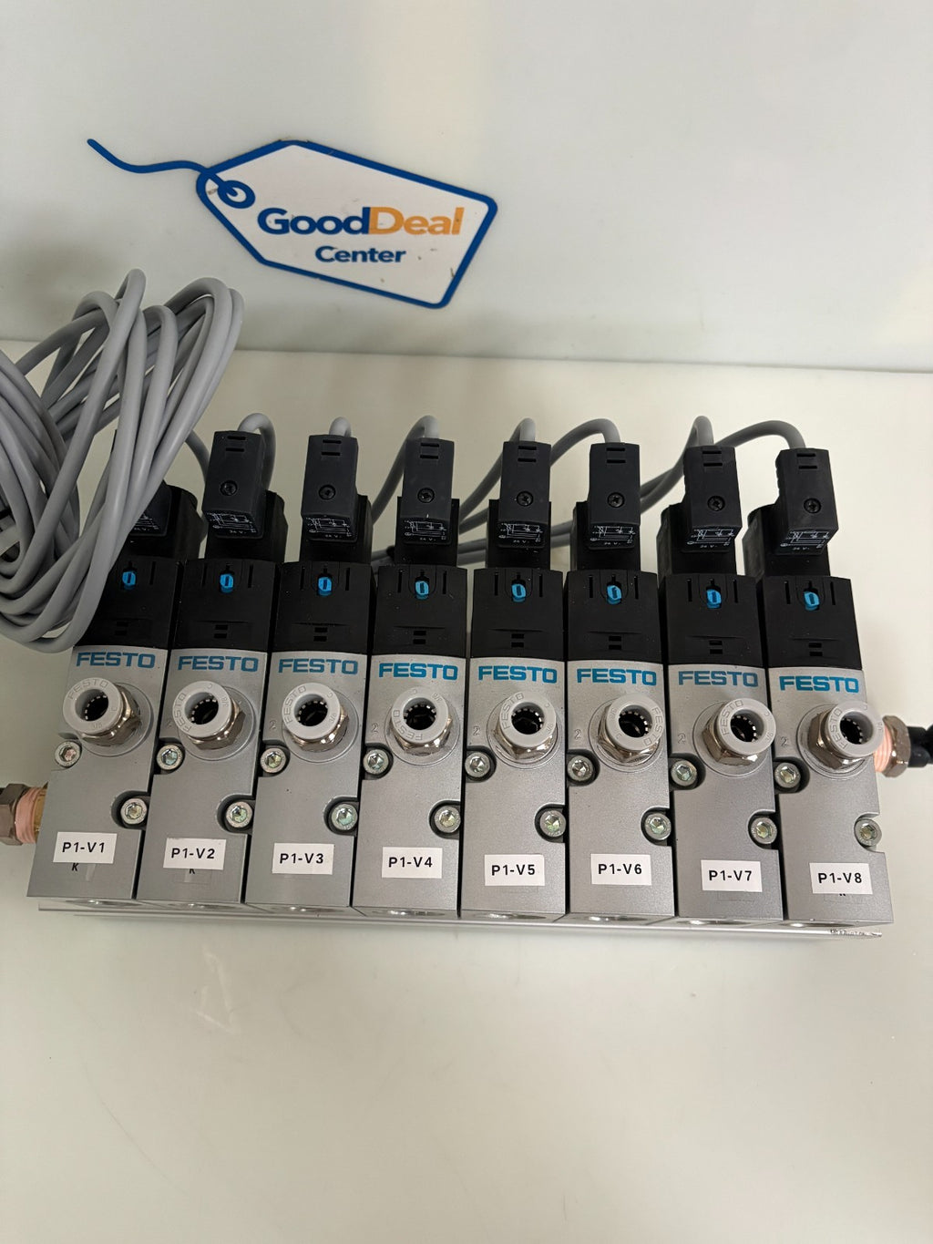FESTO MANIFOLD BLOCK 8026401 VABM-B10-30E-G34-8-P3 W/8XSOLENOID 8030811