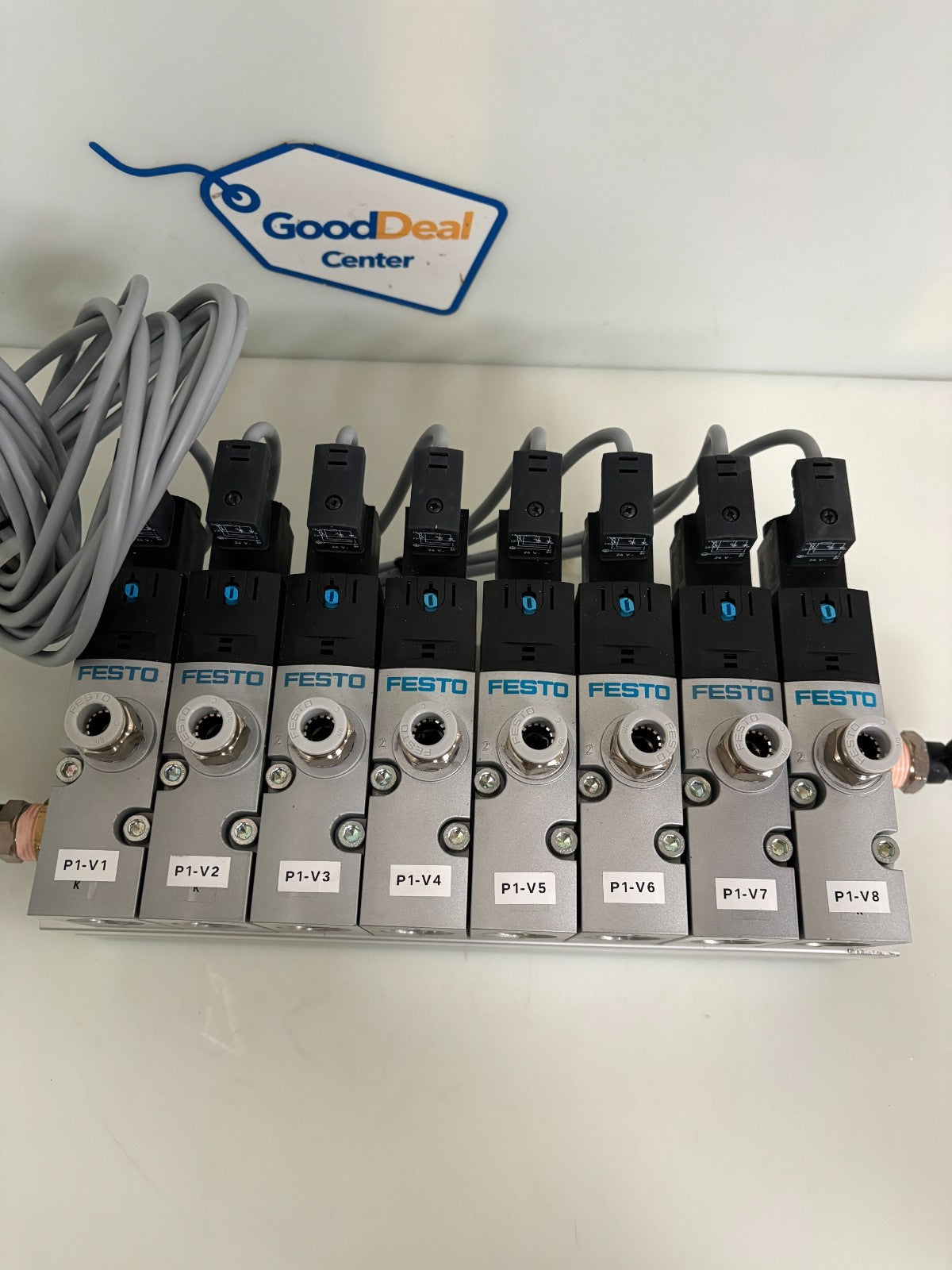 FESTO MANIFOLD BLOCK 8026401 VABM-B10-30E-G34-8-P3 W/8XSOLENOID 8030811