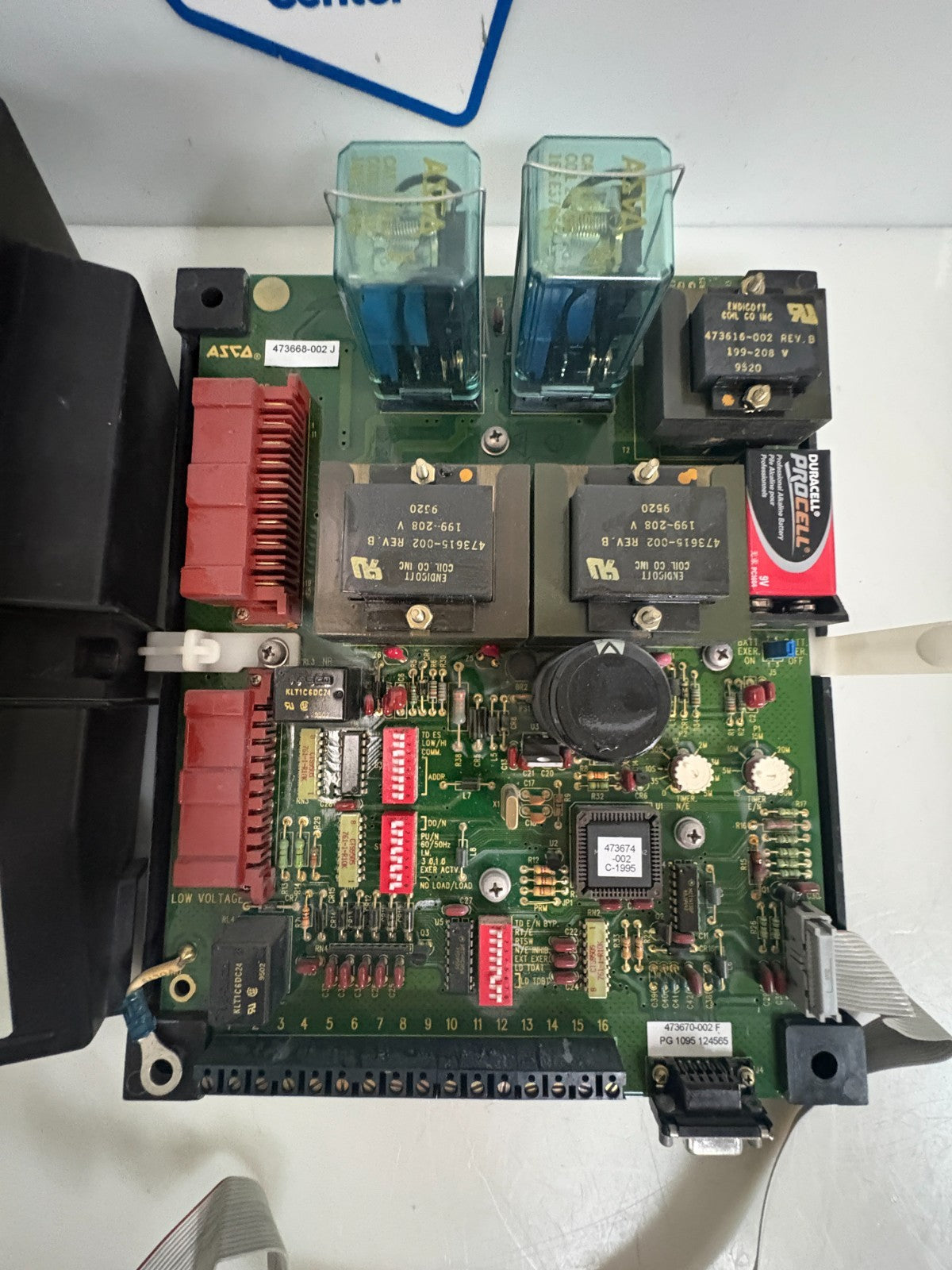 ASCOLECTRIC CONTROL PANEL ASCO 473668-002 J