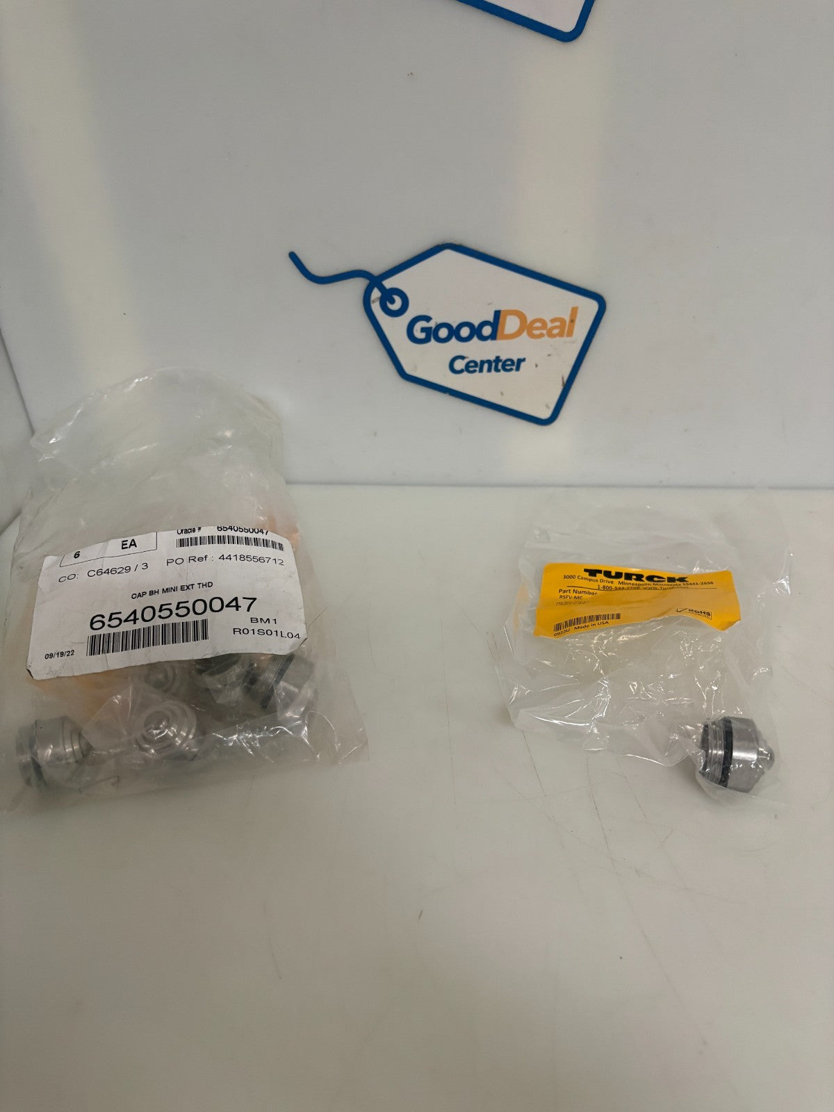 LOT OF 6 TURCK MINI EXT CAP RSFV-MC U0914-420
