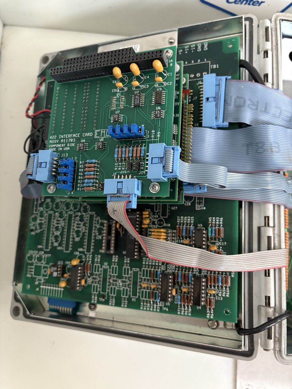 THE ELECTRON MACHINE CORP EMC PS-40 MPR E SCAN CONSOLE