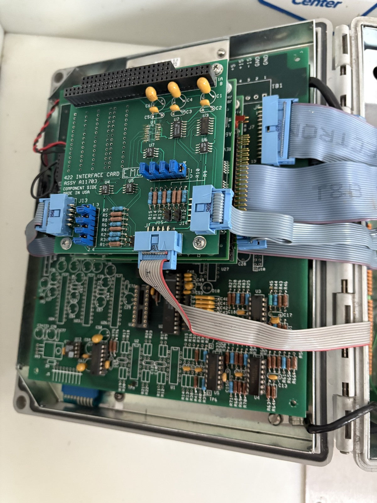 THE ELECTRON MACHINE CORP EMC PS-40 MPR E SCAN CONSOLE
