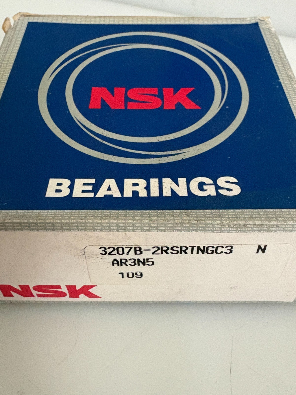 NSK DOUBLE ROW BALL BEARING 3207B-2RSRTNGC32
