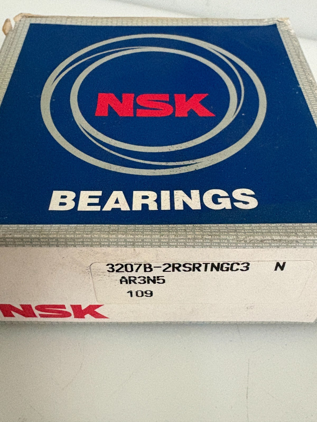 NSK DOUBLE ROW BALL BEARING 3207B-2RSRTNGC32