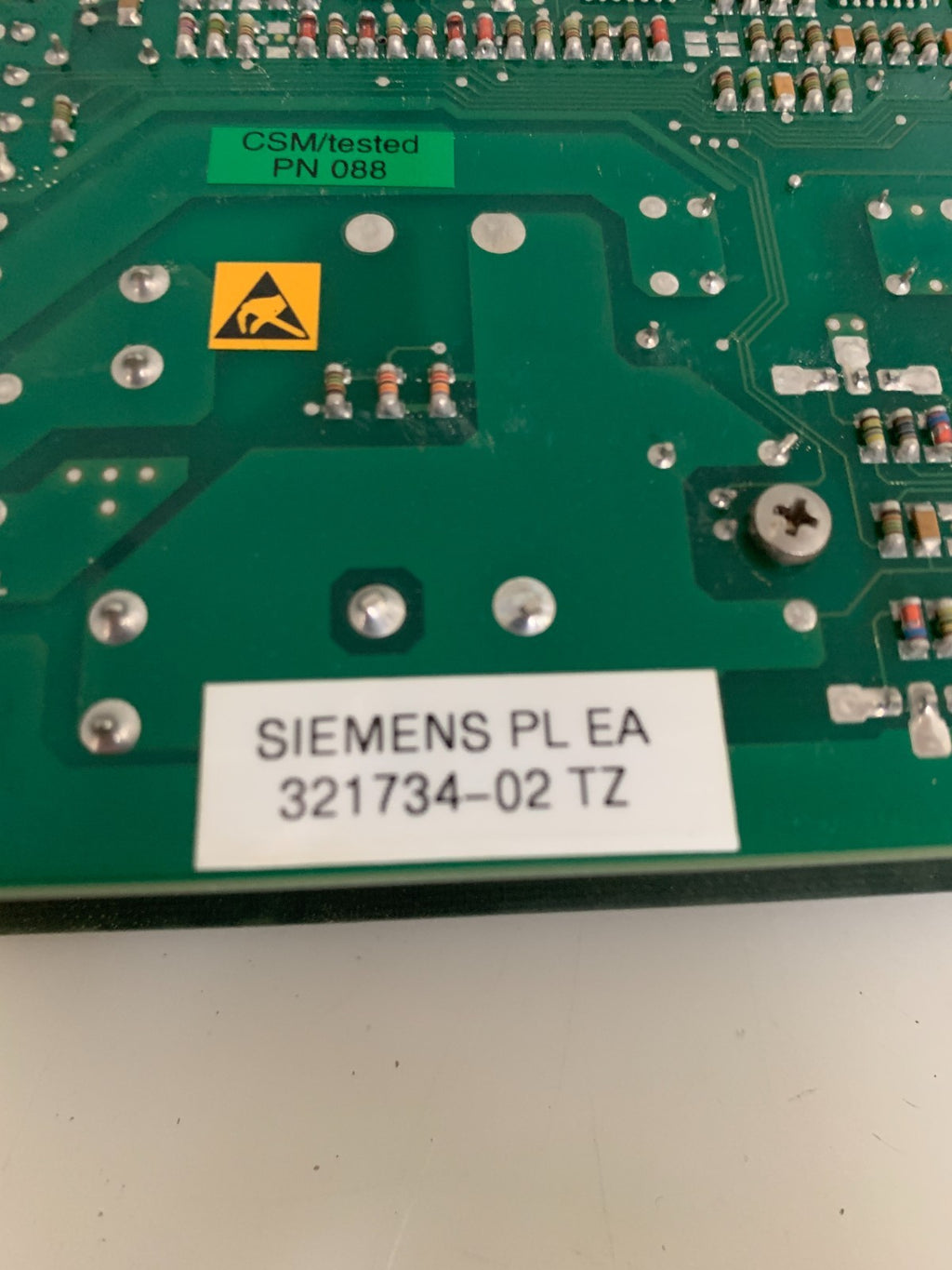 SIEMENS PL EA AXIS SERVO AMPLIFIER 321734-02 TZ