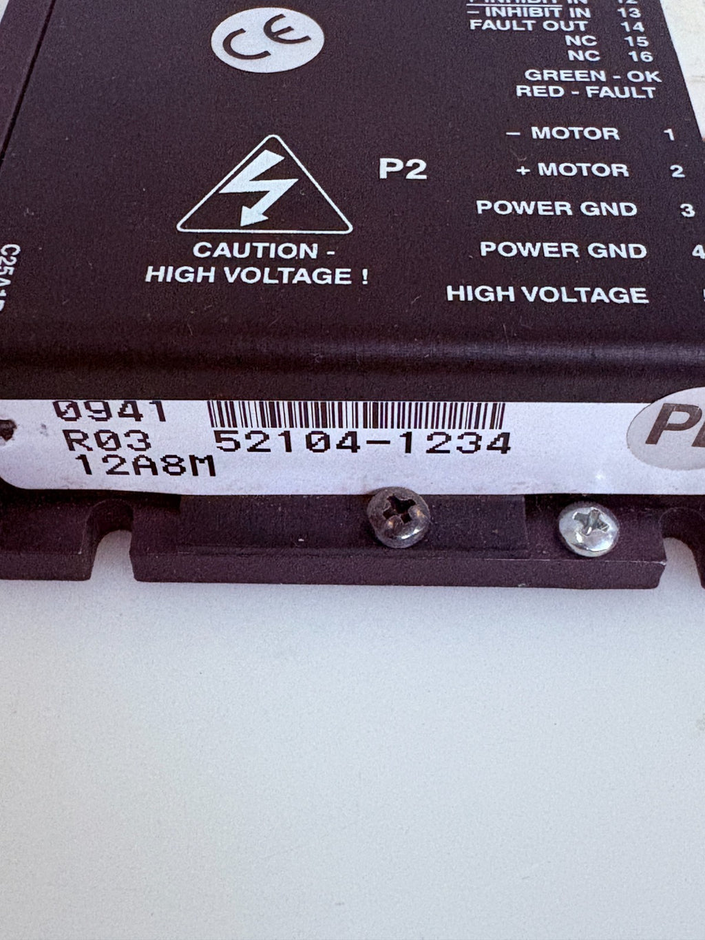 ADVANCED MOTION CONTROLS BRUSH TYPE PWM SERVO AMPLIFIER3