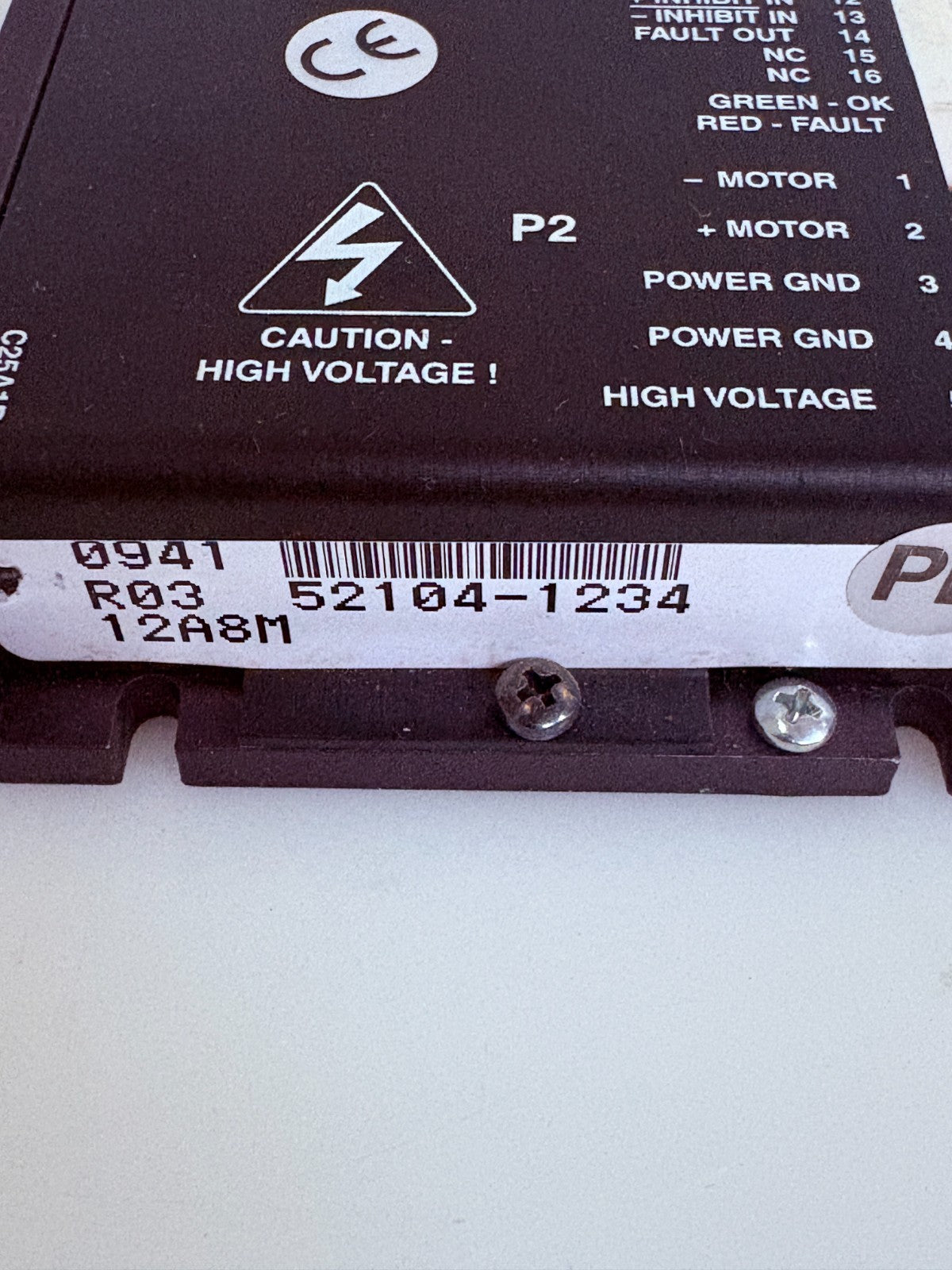 ADVANCED MOTION CONTROLS BRUSH TYPE PWM SERVO AMPLIFIER3