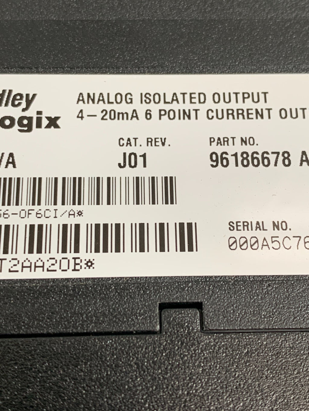 ALLEN BRADLEY / Logix   1756-OF6CI/A  Analog Isolated Output  J013