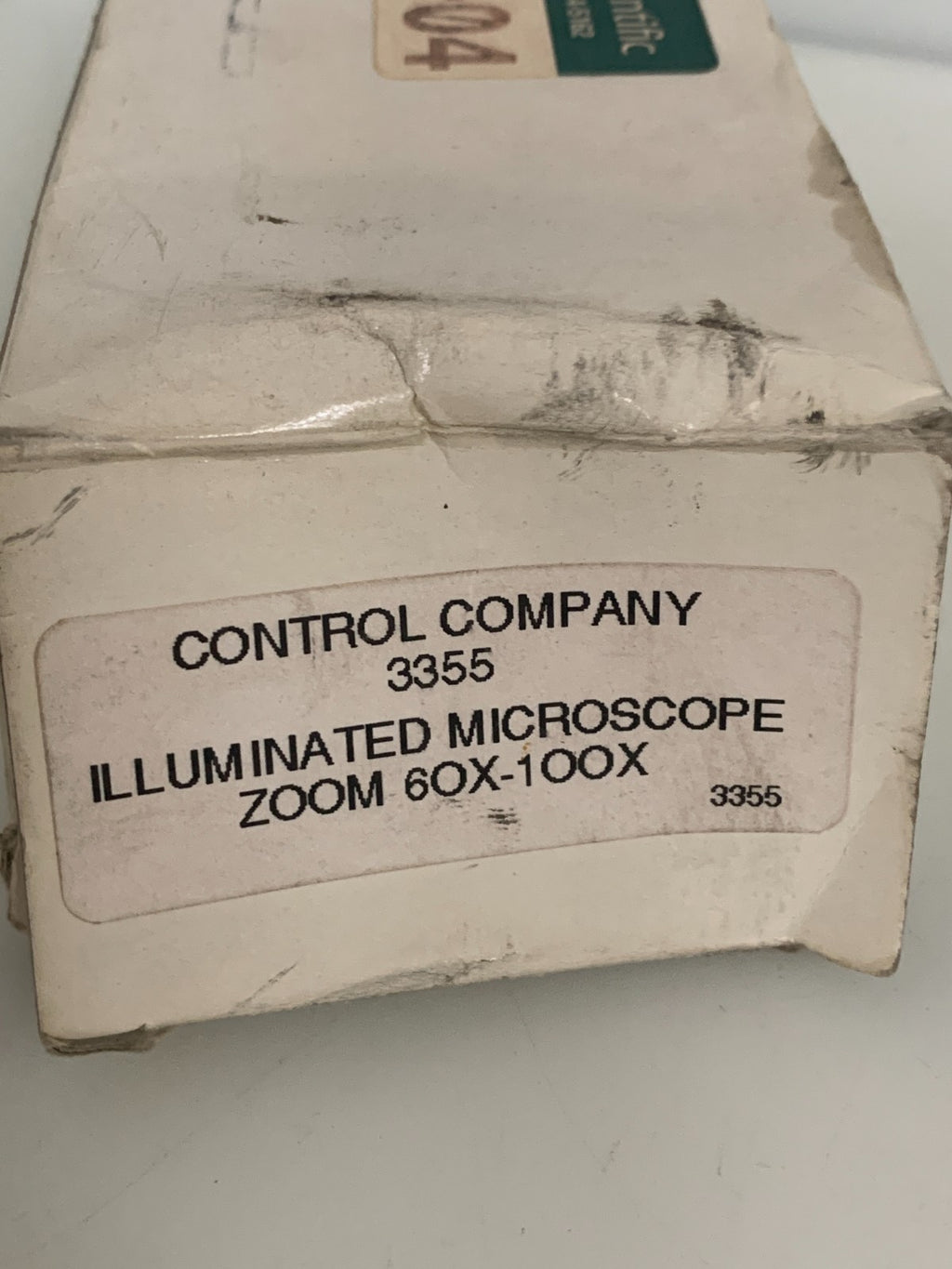 CONTROL COMPANY ILLUMINATED MICROSCOPE ZOOM 60X-100X
