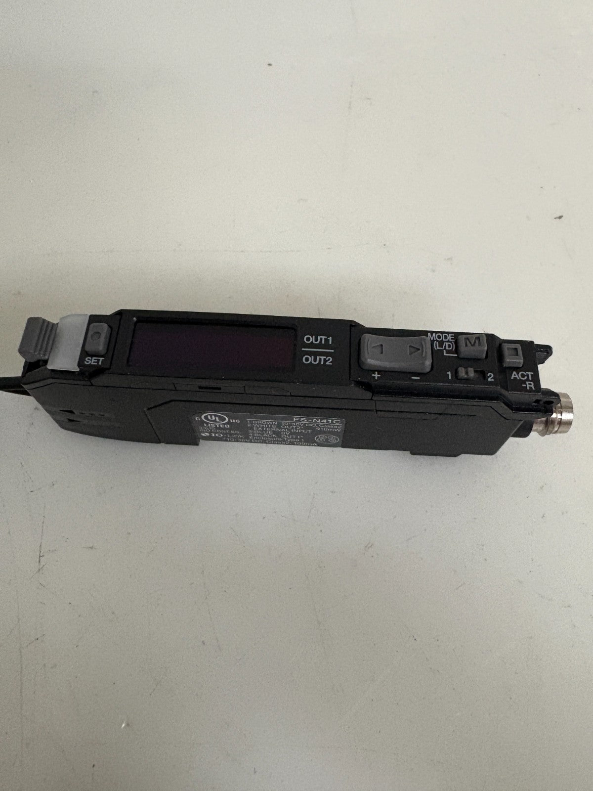 KEYENCE FIBER OPTIC FIBER SENSOR FS-N41C