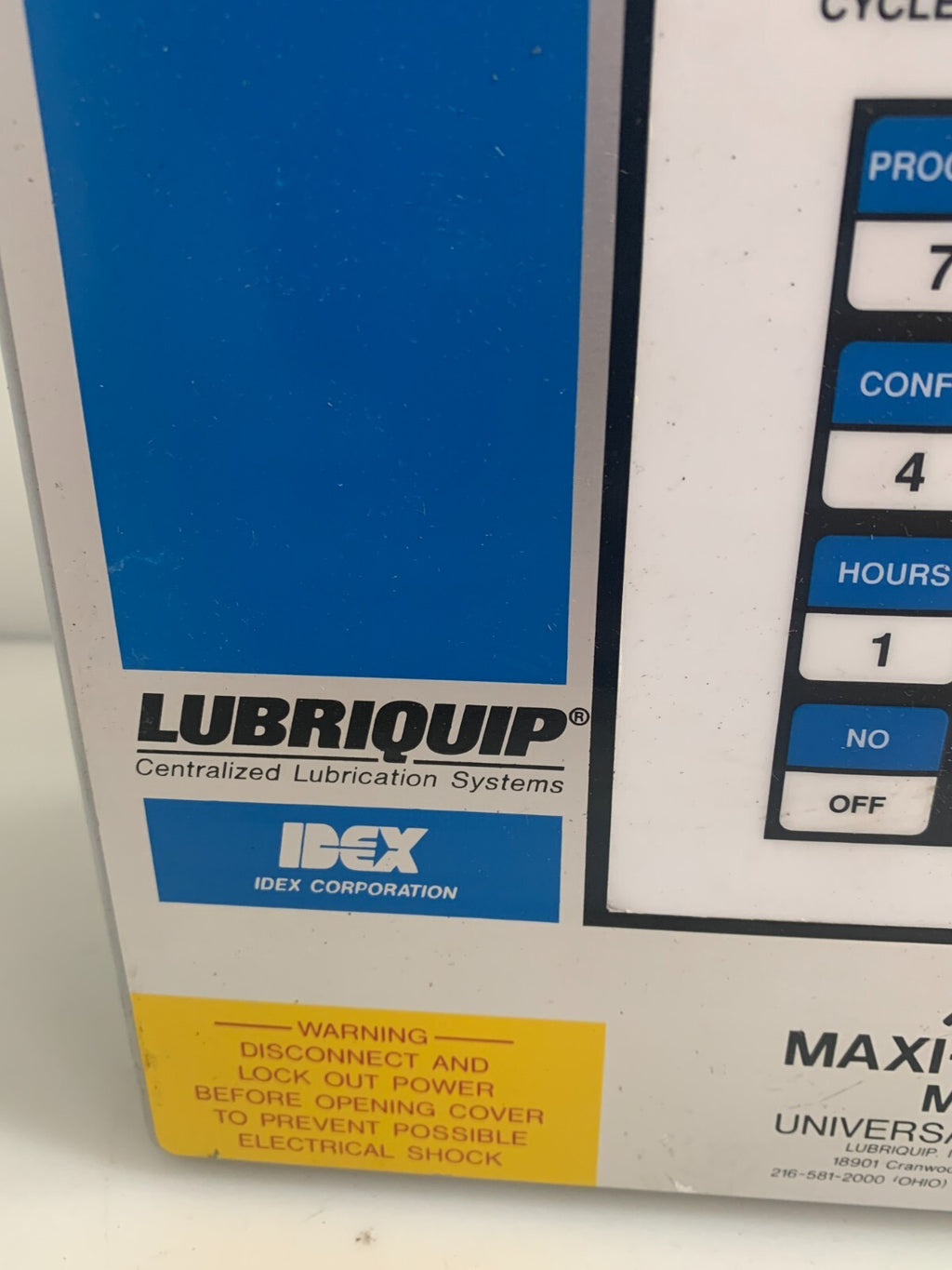 IDEX LUBRIQUIP TRABON MAXI MONITOR MARK-111 163-310-0001