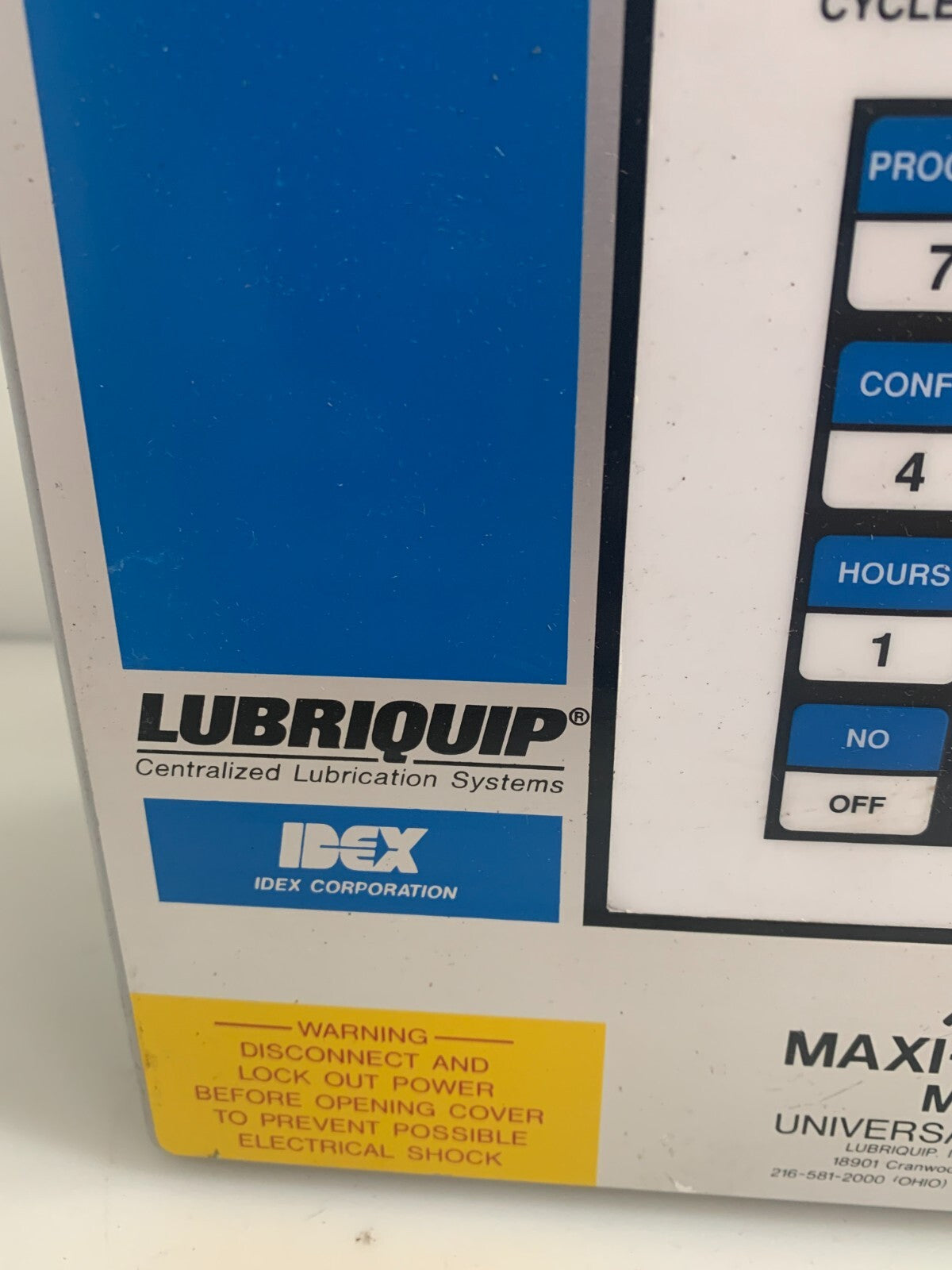 IDEX LUBRIQUIP TRABON MAXI MONITOR MARK-111 163-310-0001