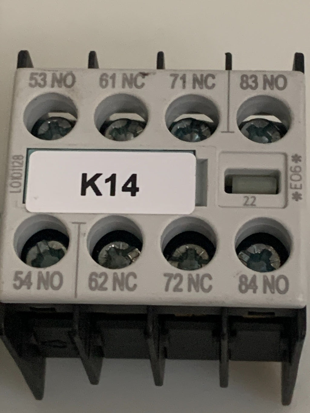 LOT OF 5 SIEMENS AUXILIARY CONTACT 3RH1911-1FA22