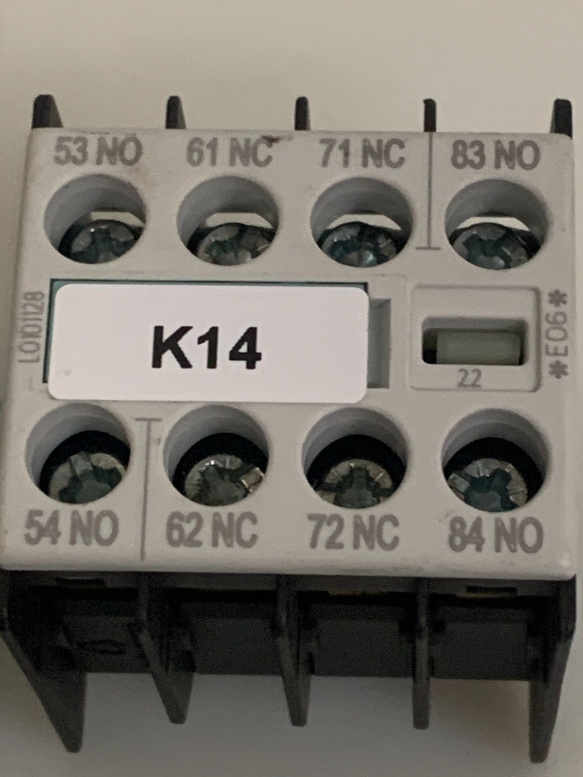 LOT OF 5 SIEMENS AUXILIARY CONTACT 3RH1911-1FA22