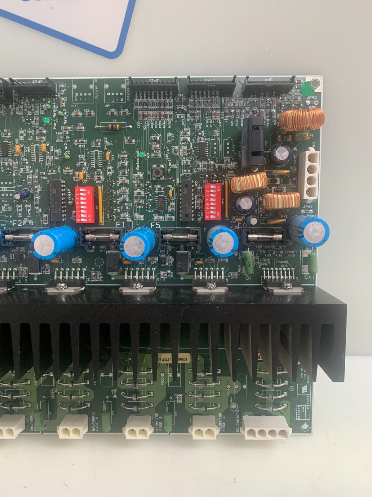 XEIKON  V03-01  ELVIA  E103640  Cutter Knife Circuit Board