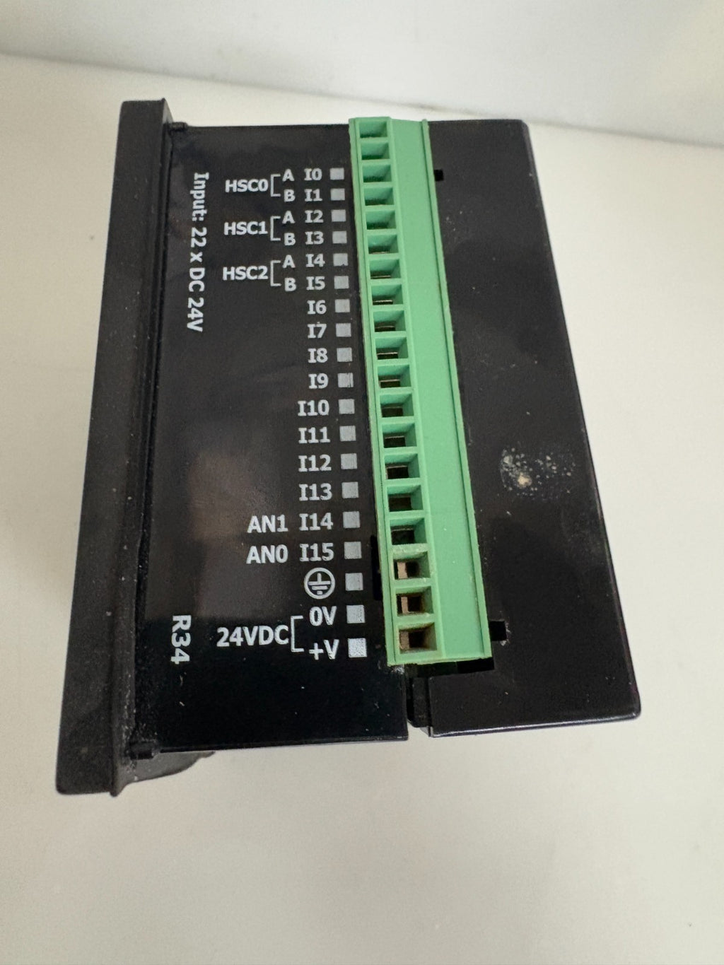 UNITRONICS VISION 120 PROGRAMMABLE LOGIC CONTROLLER PANEL V120-22-R34