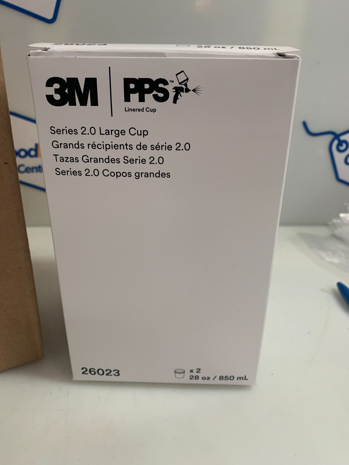 3M Spray Gun Cup 28 OZ # 26023 Pack of 8 New in box3