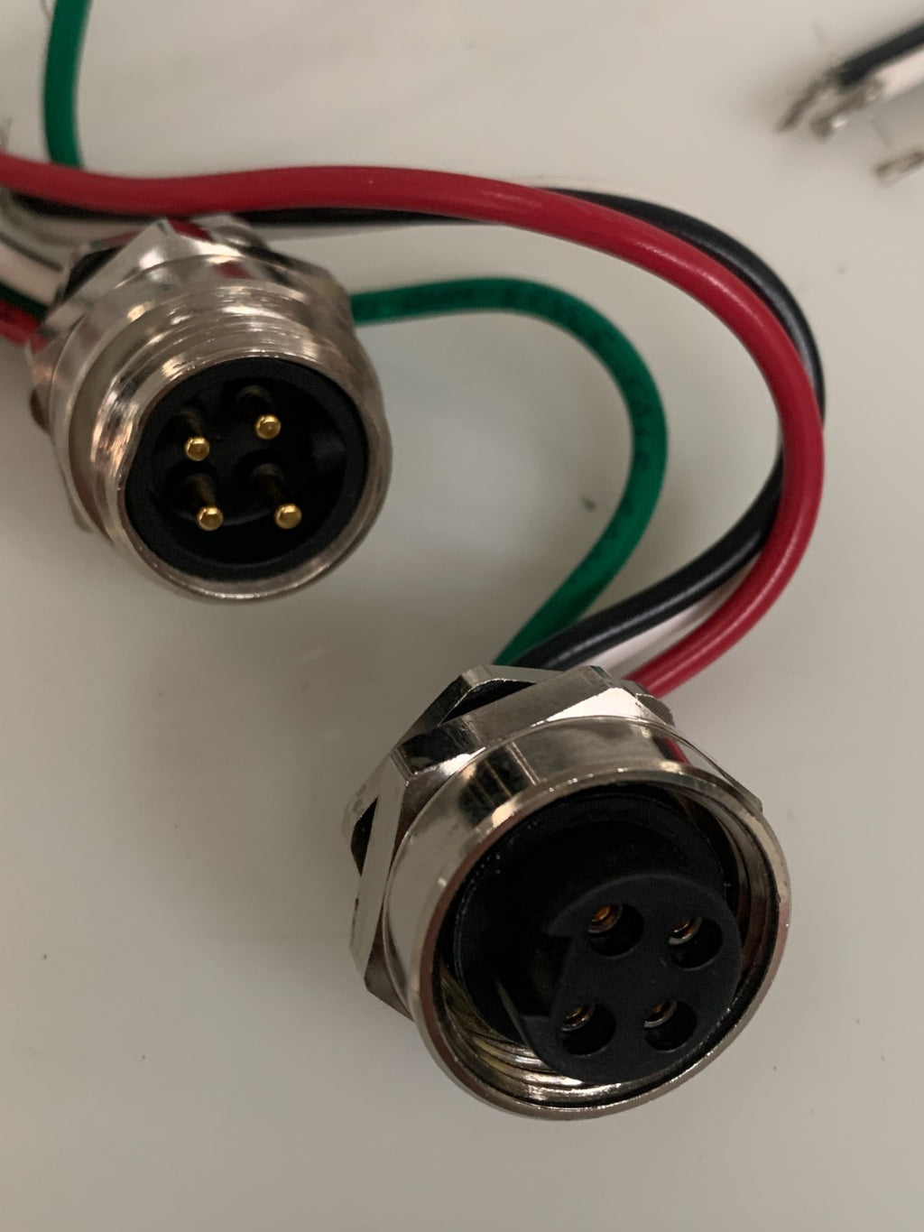 TURCK MINI FAST MALE AND FEMALE CONNECTOR CABLE 1X U-53339 1X U-23940
