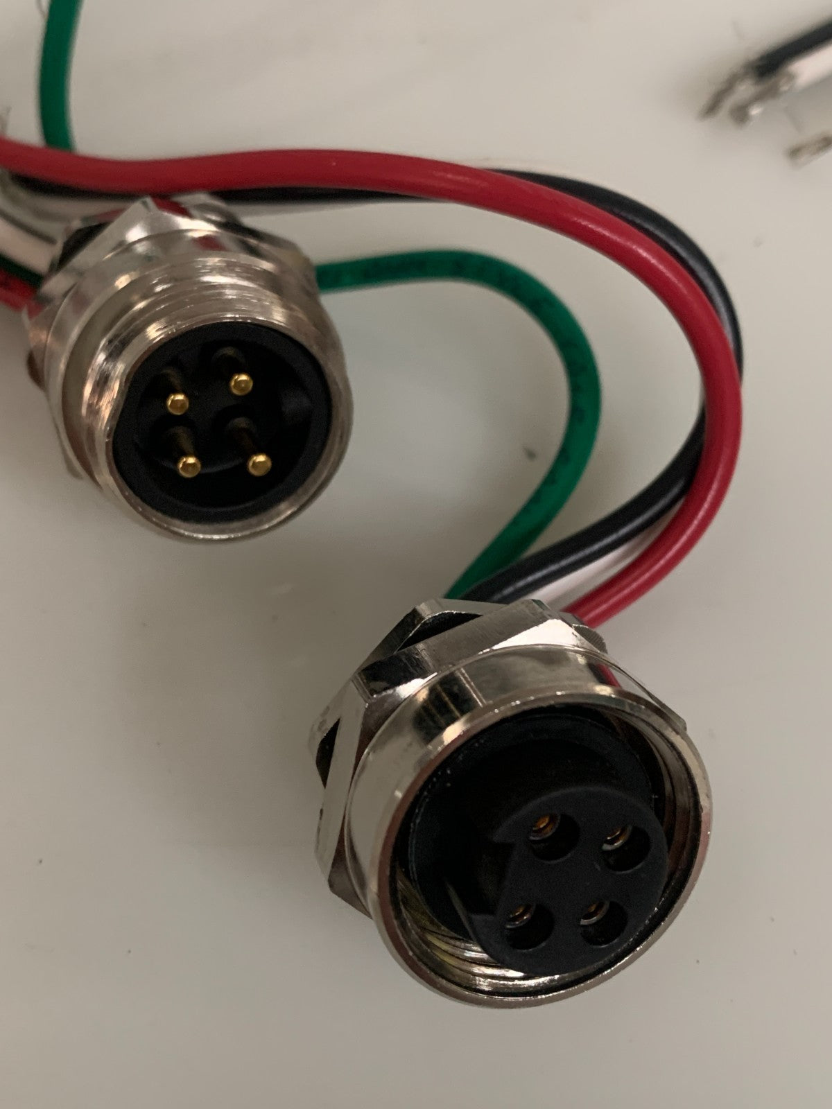 TURCK MINI FAST MALE AND FEMALE CONNECTOR CABLE 1X U-53339 1X U-23940
