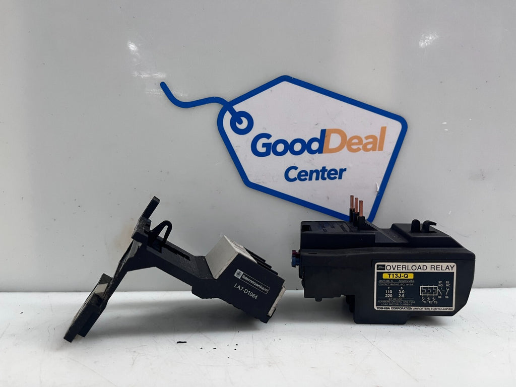 TOSHIBA T13J-Q Overload Relay 2.8-4.3A w/LA7-D1064