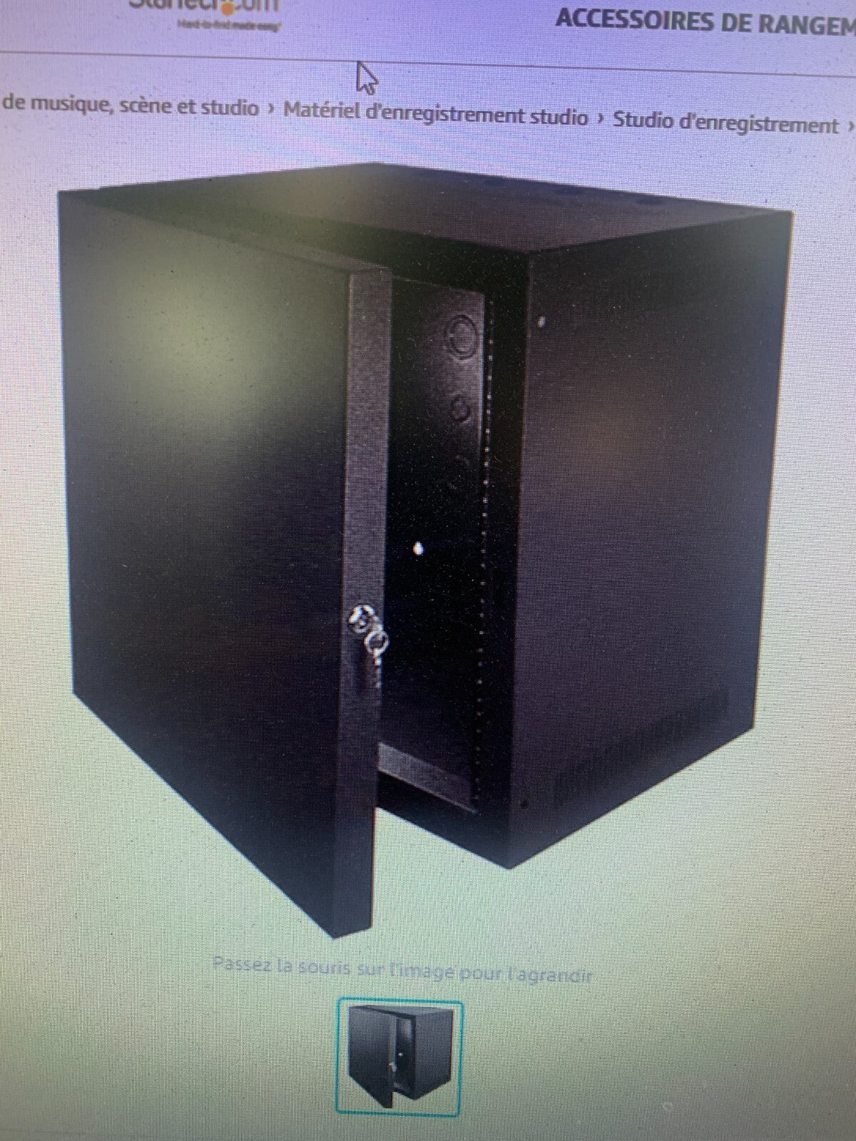 Middle Atlantic SBX-7 7SP Wall Mount rack2