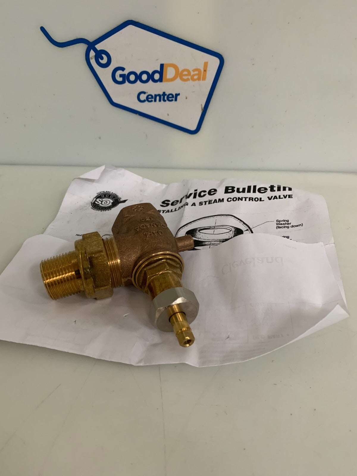 CLEVELAND STEAM CONTROL VALVE 3/4" KE 02055-2