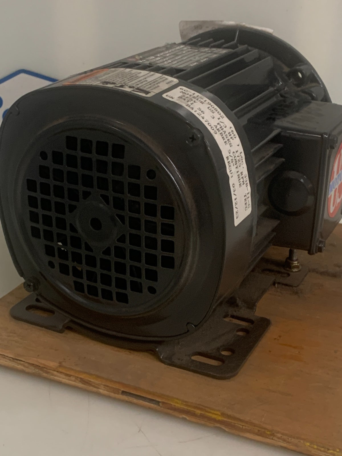 U.S MOTORS 3 PHASE 1/3 HP G10-H542-MP13S260