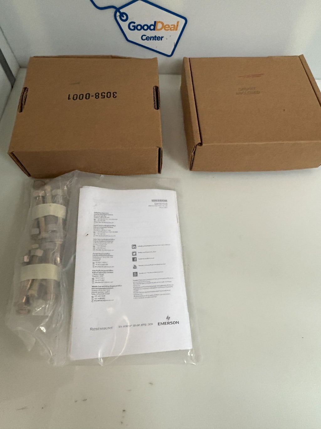EMERSON ROSEMOUNT PRESSURE TRANSMITTER 3051CD3A22A1AS2B4M55