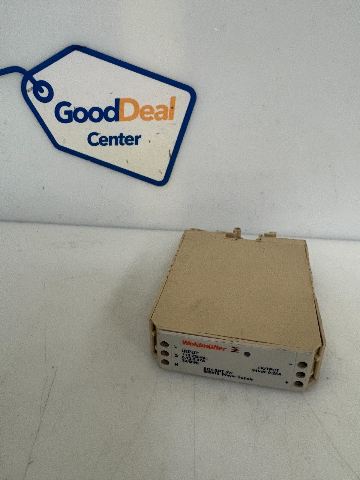 WEIDMULLER POWER SUPPLY EG4-SNT 6 W 9908150