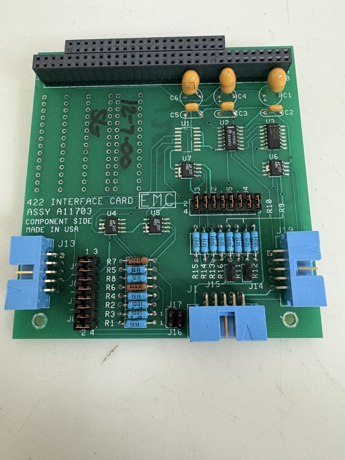 EMC 422 INTERFACE CARD ASSY A117031