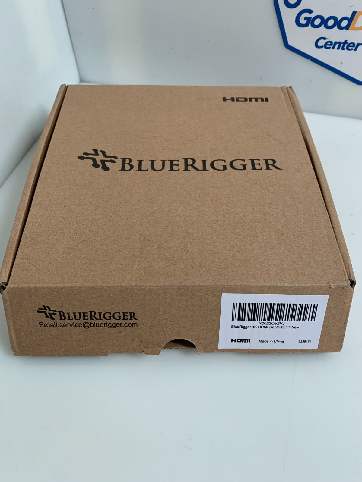 BLEU RIGGER 4K HDMI 25' CABLE NEW IN BOX X0022OV2VJ