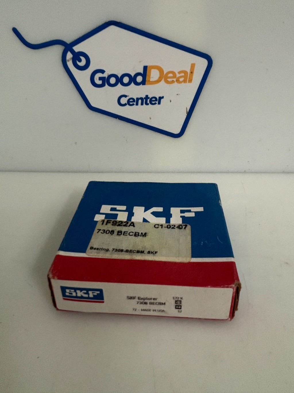 SKF EXPLORER ANGULAR CONTACT BALL BEARING #7308 BECBM