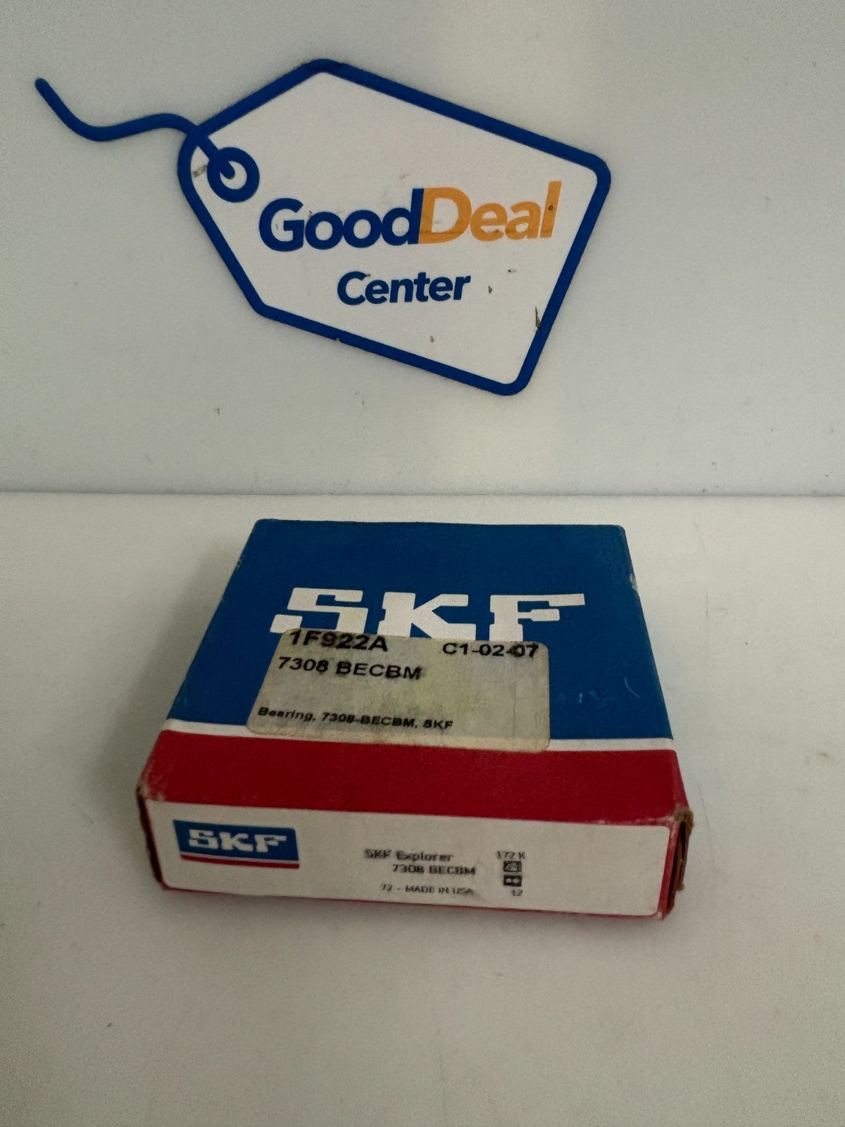 SKF EXPLORER ANGULAR CONTACT BALL BEARING #7308 BECBM