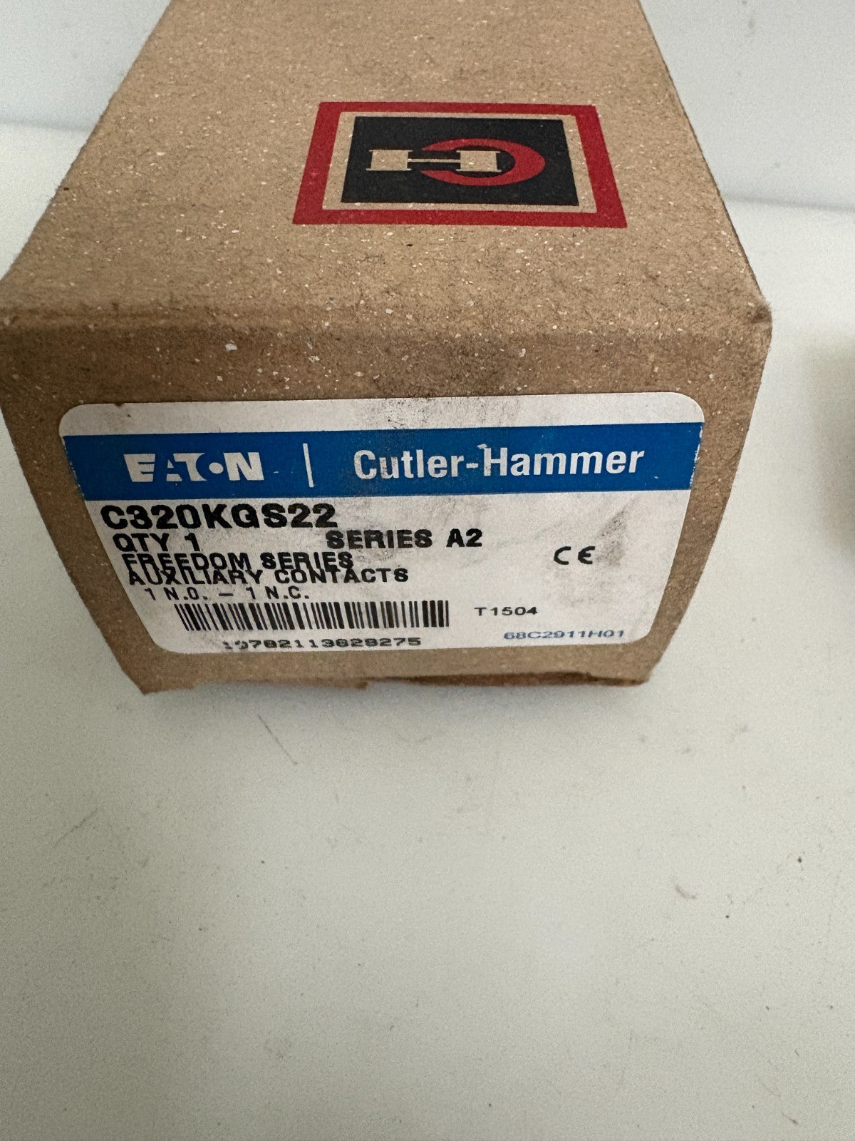 EATON CUTLER HAMMER FREEDOM SERIES AUXILIARY CONTACT C320KGS222
