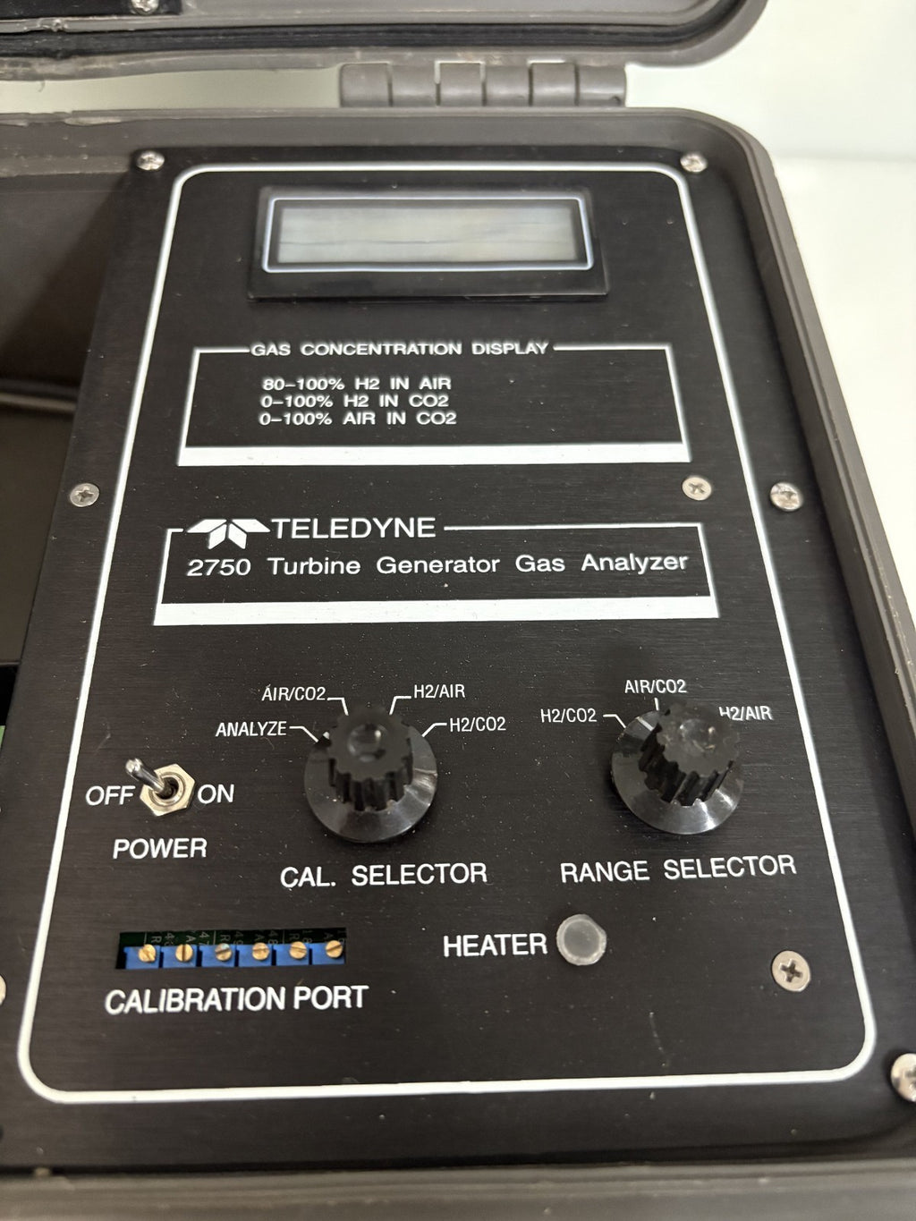 TELEDYNE 2750 TURBINE GENERATOR GAS ANALYZER1