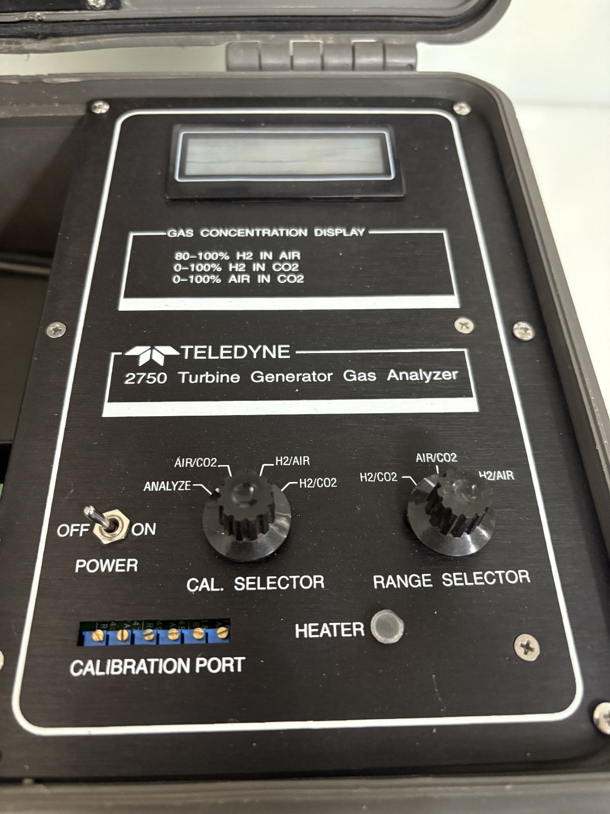 TELEDYNE 2750 TURBINE GENERATOR GAS ANALYZER1