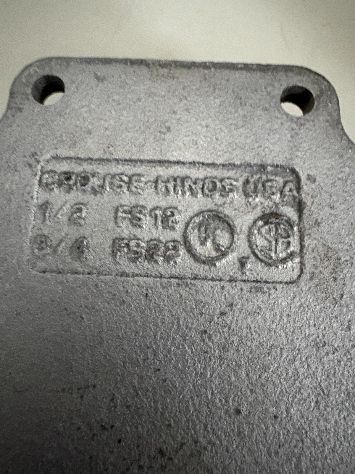 LOT OF 4 CROUSE HINDS 1/2 FS12 3/4 FS22 OUTLET BOX2