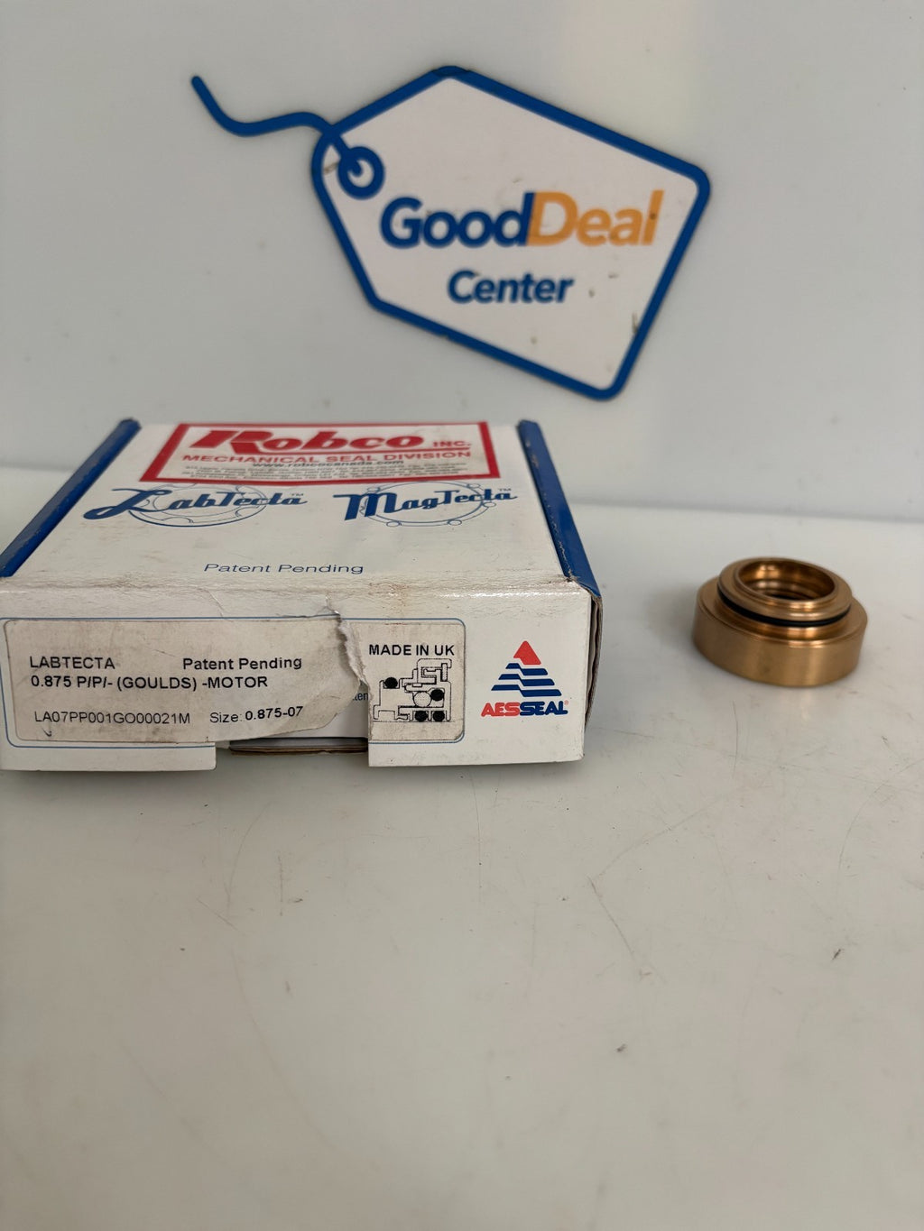AES SEAL LABTECTA PUMP SEAL 0.875 #LA07PP001GO 0001M