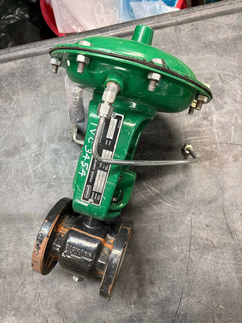 FISHER CONTROLS 1" CONTROL VALVE MODEL 32.860110