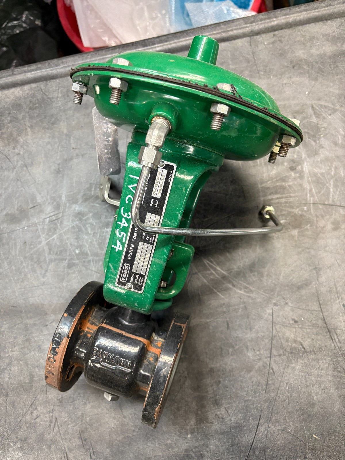 FISHER CONTROLS 1" CONTROL VALVE MODEL 32.860110