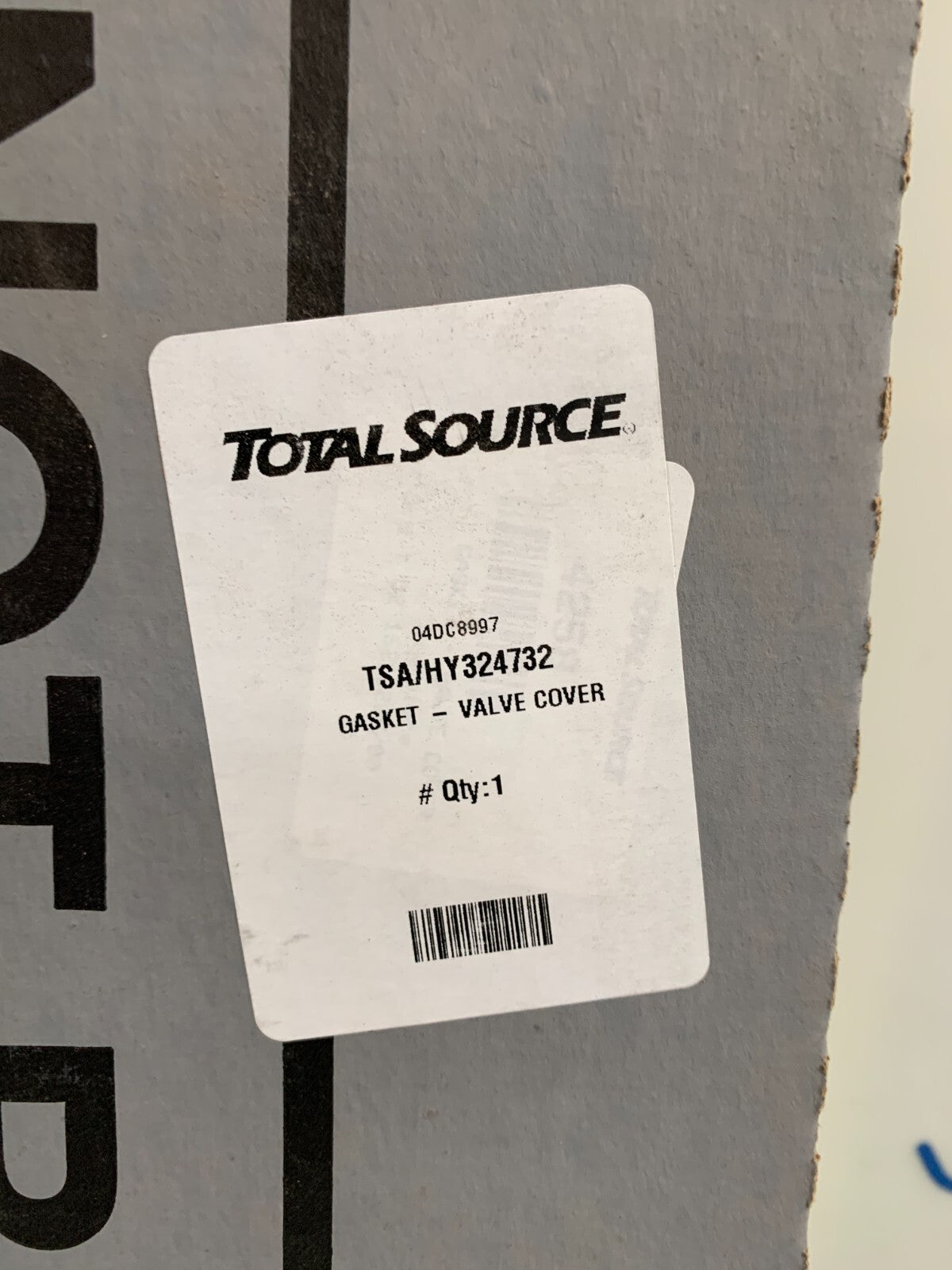 LOT OF 2  TOTAL SOURCE HYSTER GASKET VALVE COVER TSA/HY324732