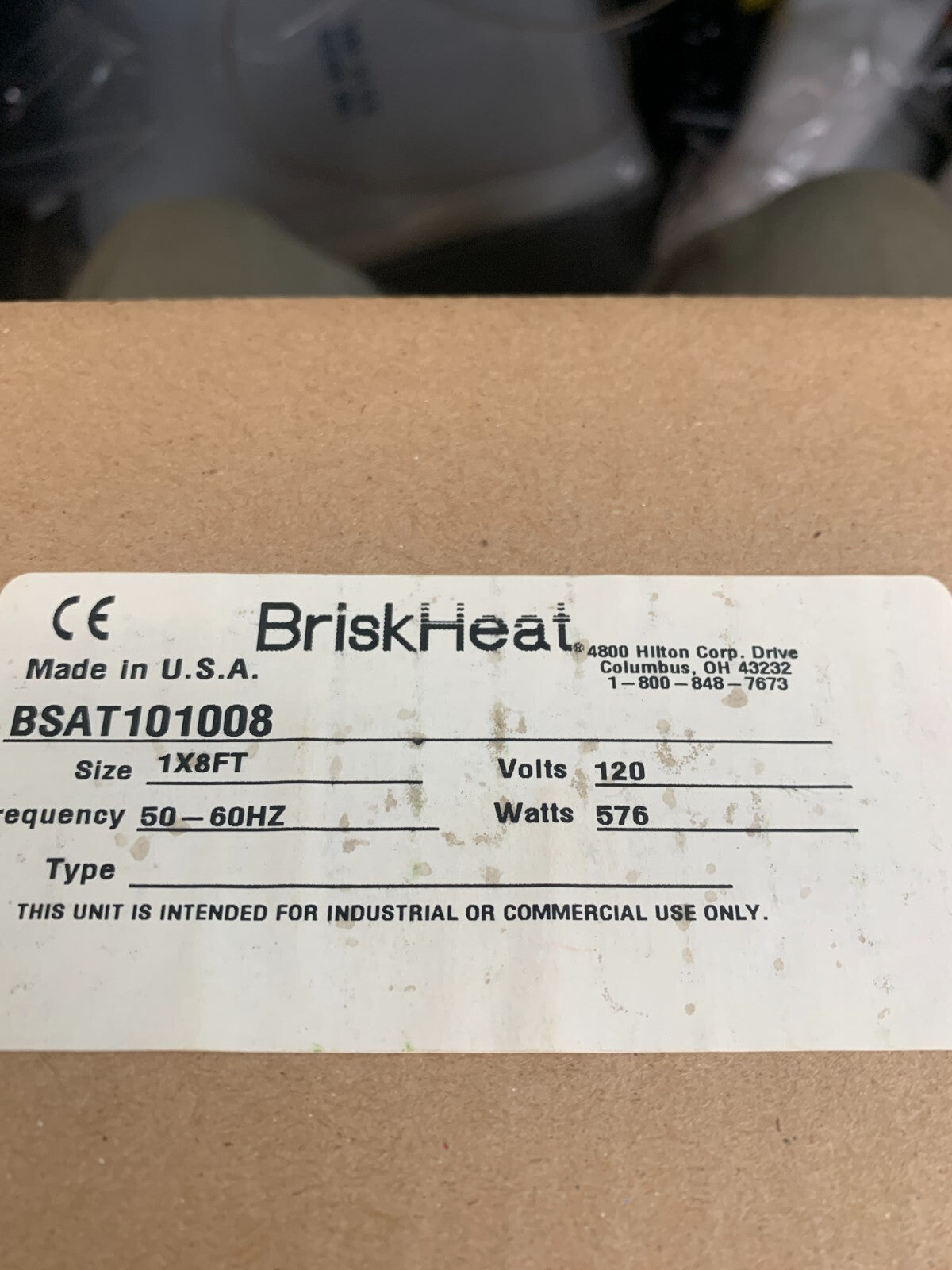Briskheat Heating Tape Controller 0-450 Degrees BSAT101008 576W2