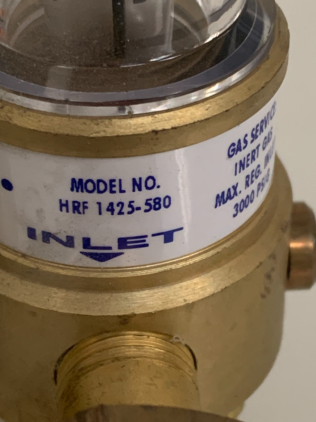 LOT OF 2 PROSTAR GAZ REGULATOR & FLOW GAUGE HRF1425-580