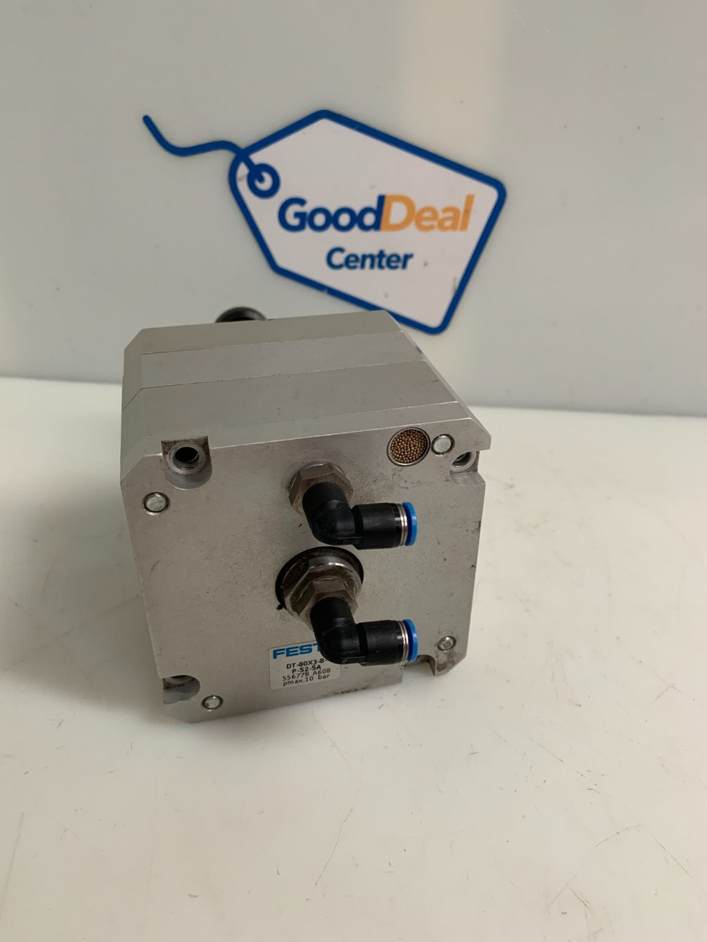FESTO Pneumatic Cylinder 556778 DT-80X3-8-P-S2-SA