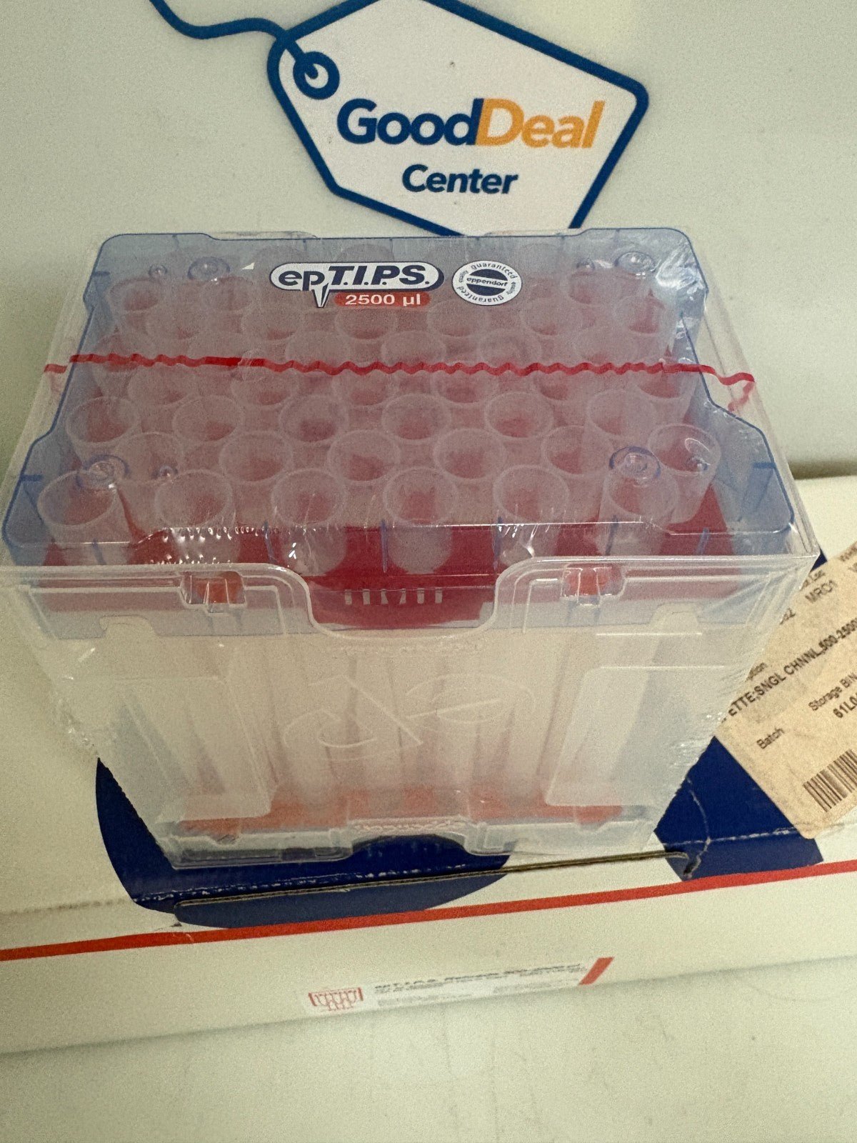 EPPENDORF EP T.I.P.S RELOADS 500-2500 UL 10X48 PER BOX1