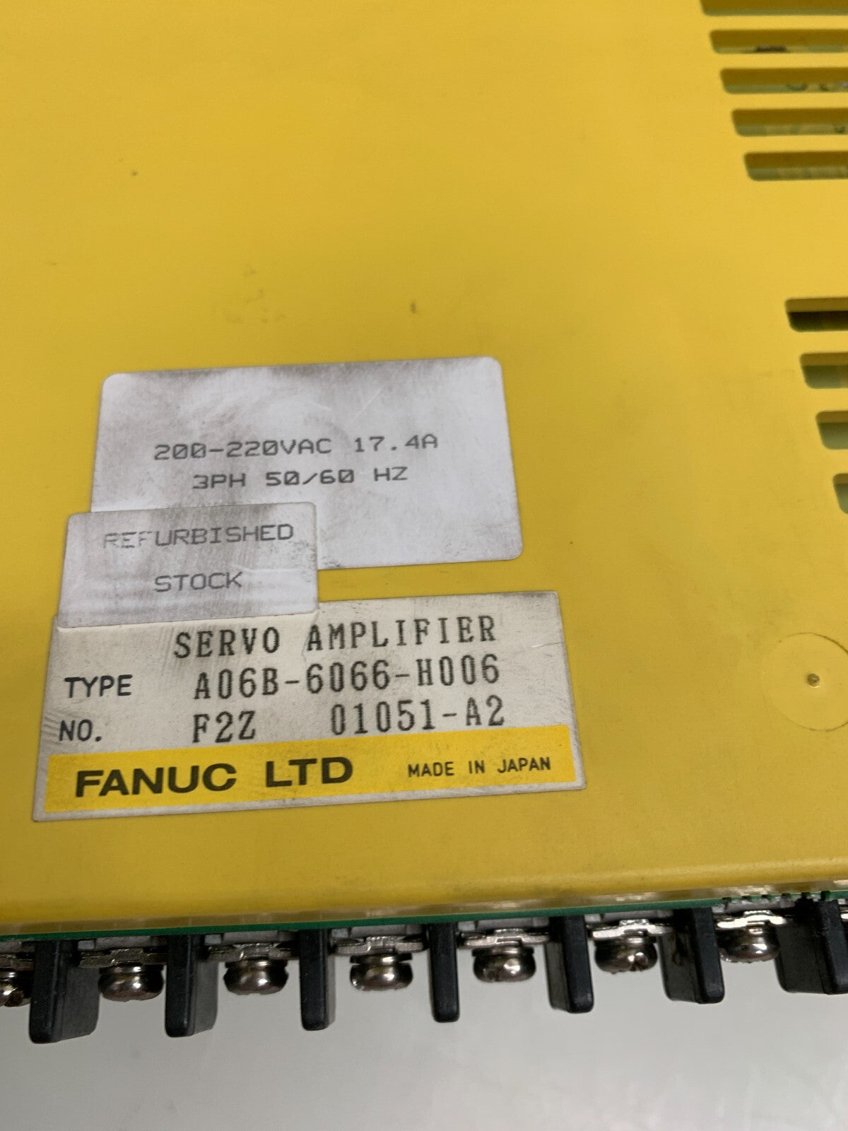 FANUC  Servo Drive / Amplifier  A06B-6066-H006