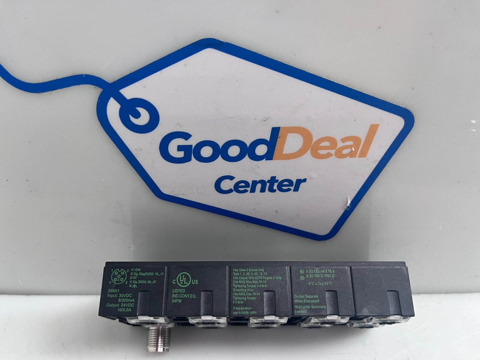 MURR ELEKTRONIK DI16 E 8XM12  I/O Extension Module Cube 67 566012