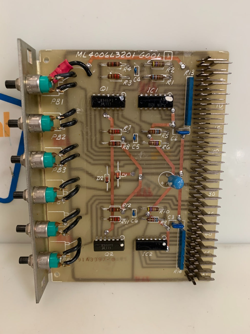 GENERAL ELECTRIC FANUC PC BOARD ML4006L3201 G001 "1"