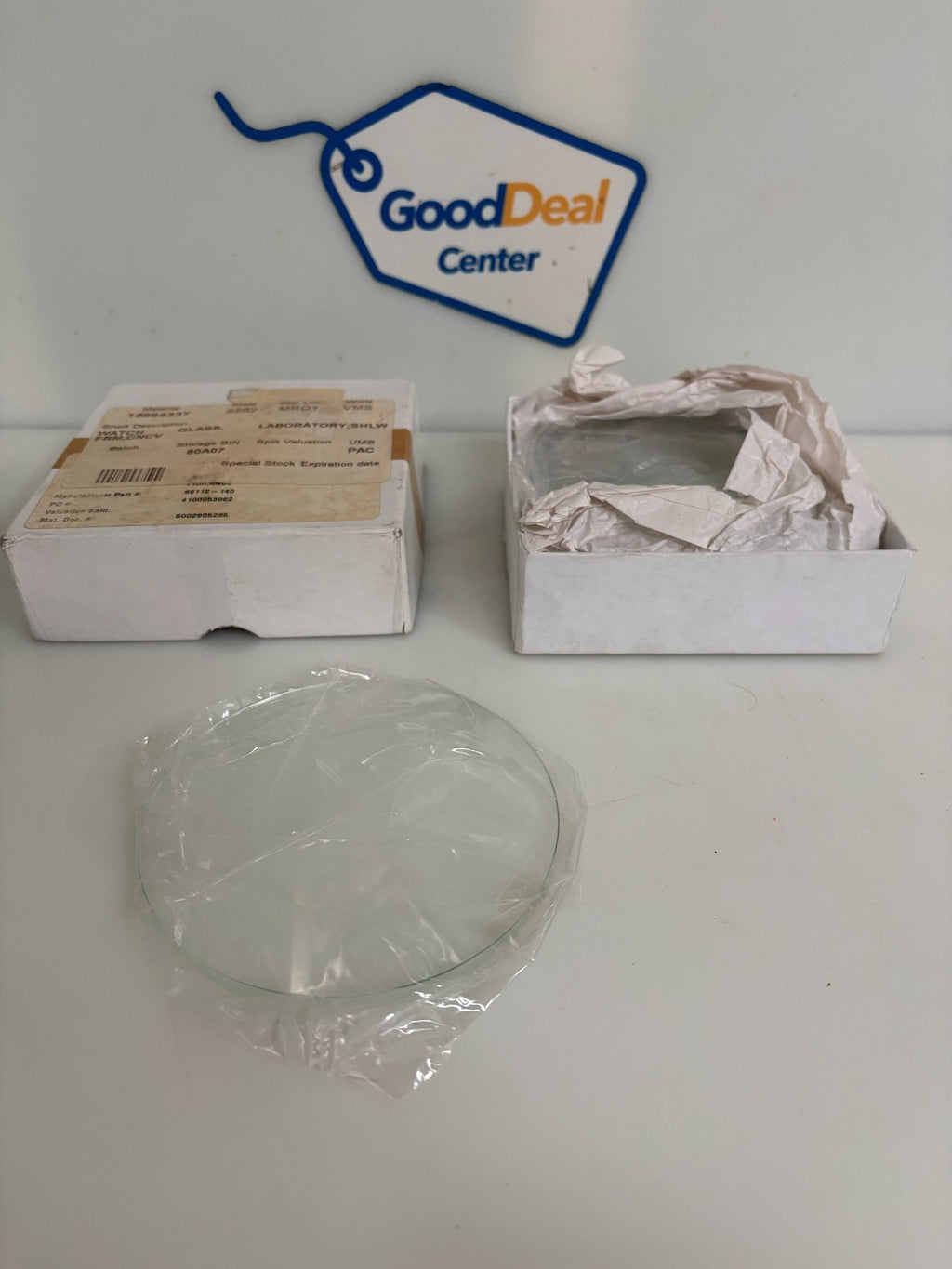 LOT OF 12 WALTER STERN 4" WATCH GLASS #66112-1400