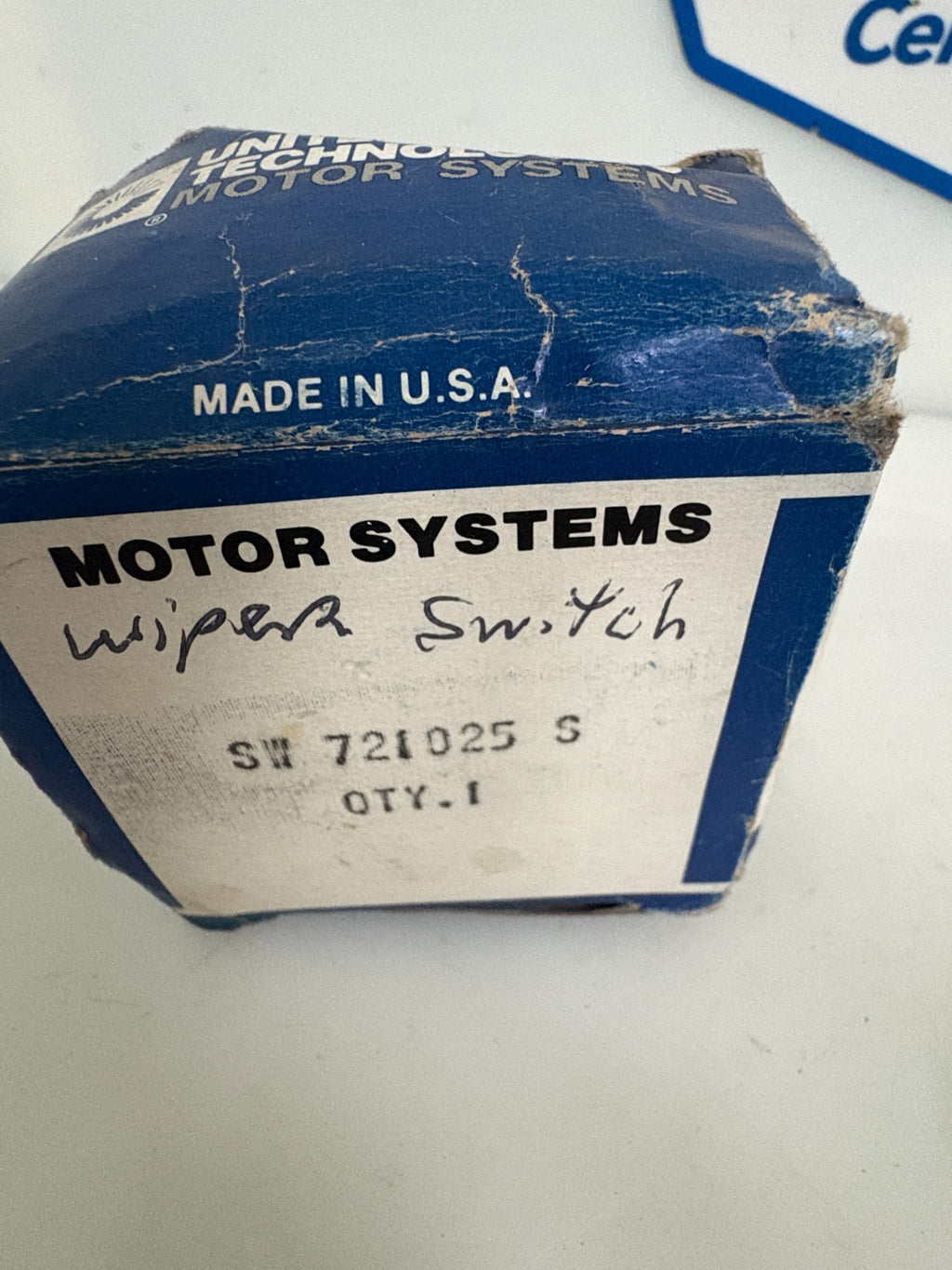 LOT OF 2 UNITED TECHNOLOGIES WIPER SWITCH SW 721025 S